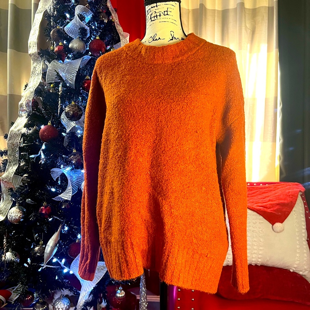 Copper brown sweater